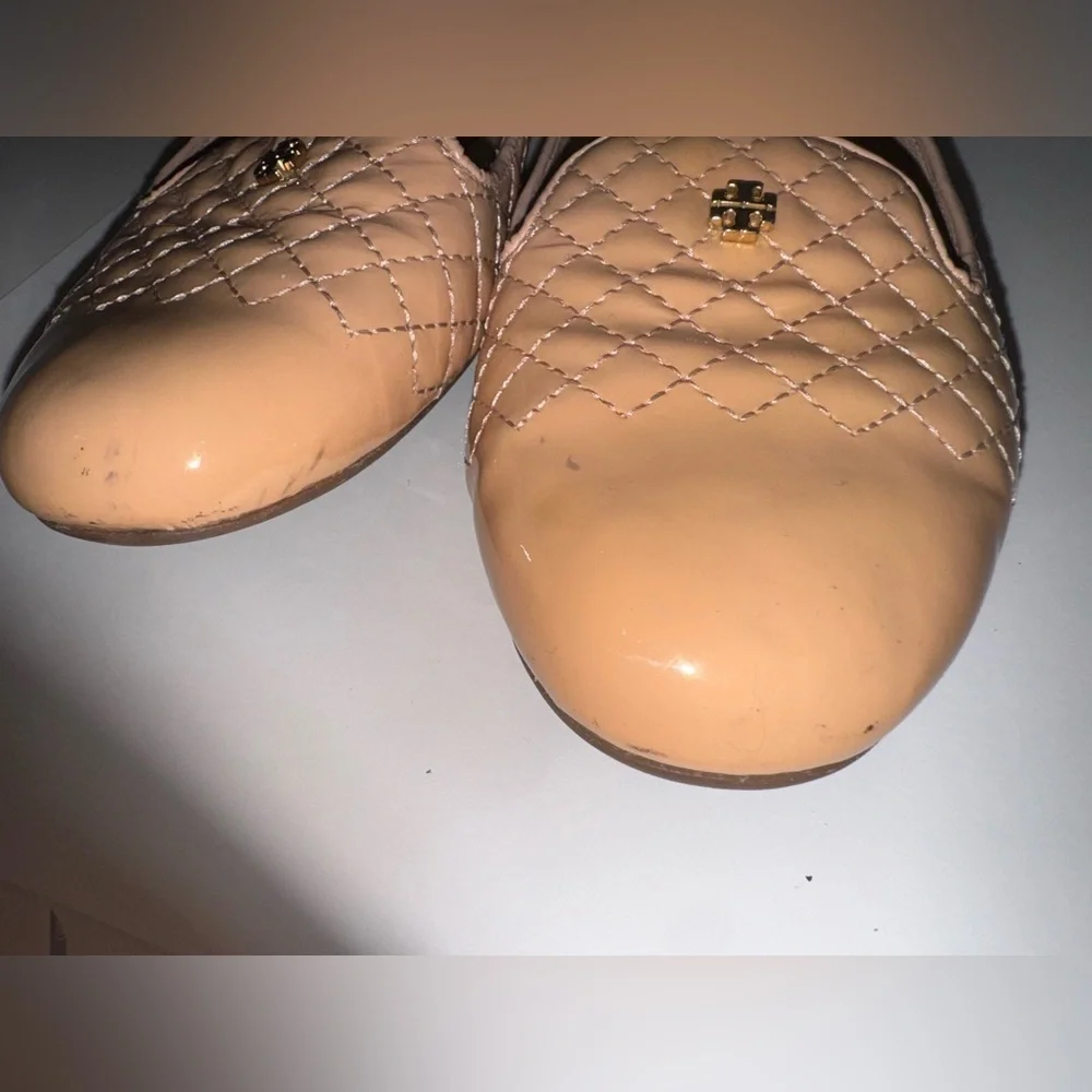 Tory Burch Pale Pink Quilted Loafer Sz 8.5